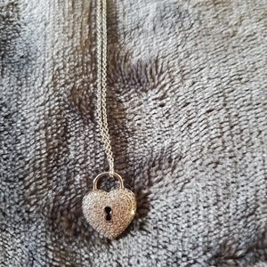3/$20 Heart lock necklace